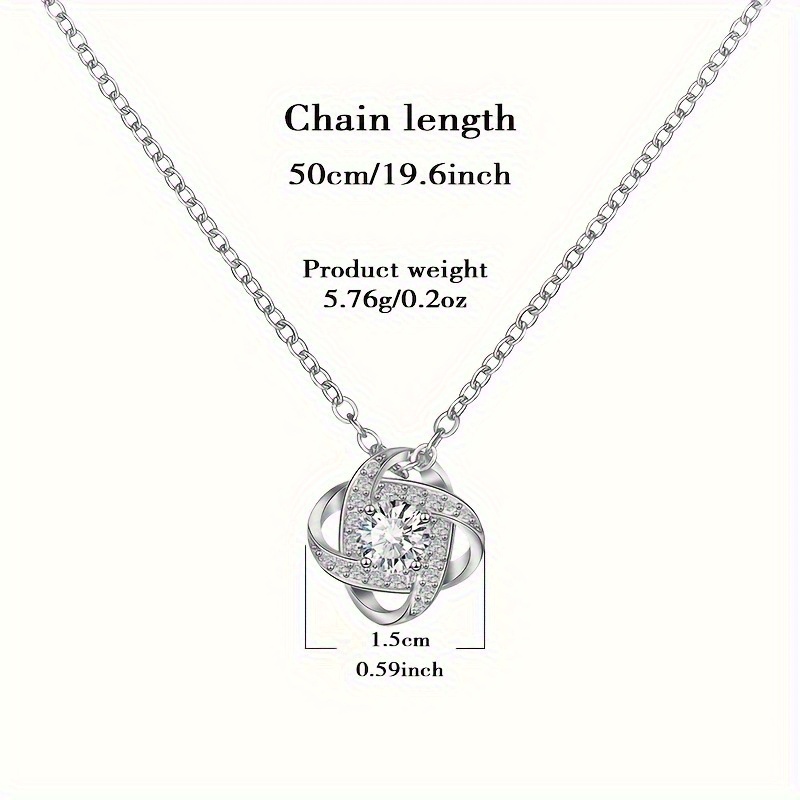 Elegant Fashionable Pendant Necklace with Gift Box